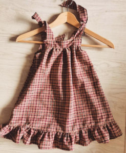 Robe pique-nique enfant , robe couture, diy robe, diy couture robe enfant, saruimagine, blog couture, blog couture robe