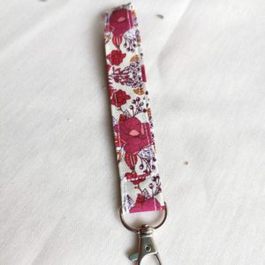 Porte clé en tissu - Rouge