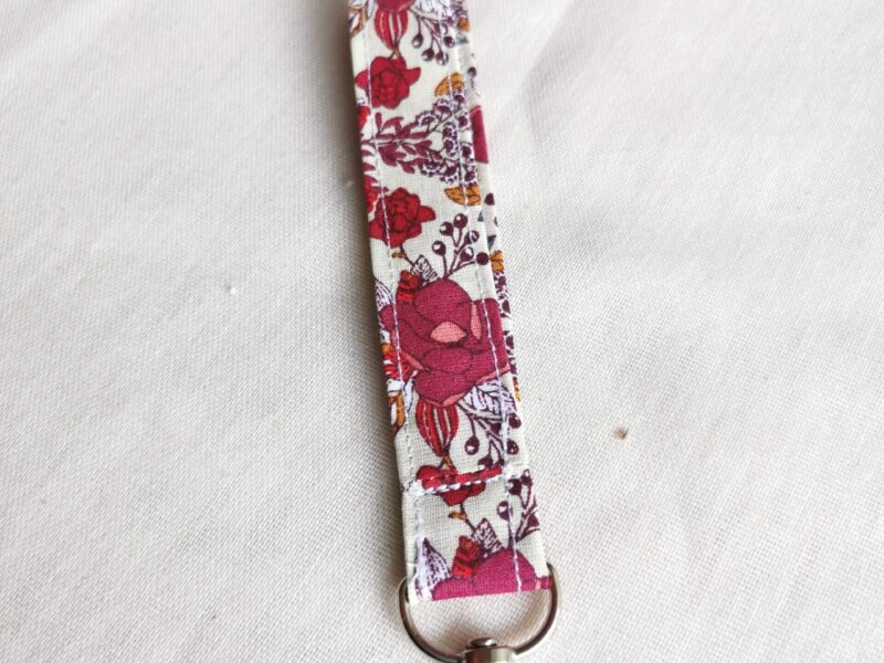 Porte clé en tissu - Rouge