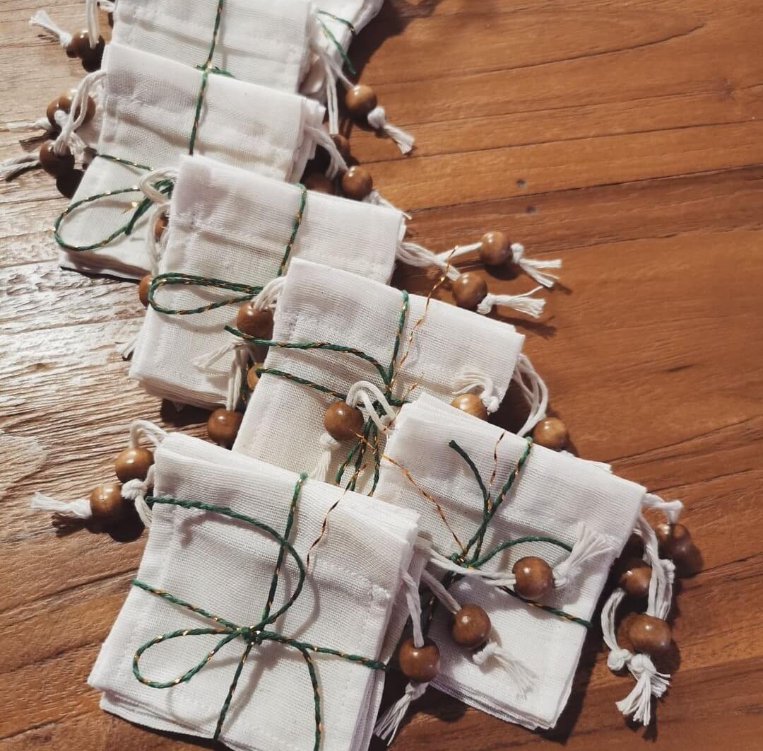 thé, sachet thé, sachet à thé en tissu, sachet à thé réutilisable, zéro déchets, sachets , cadeaux faits mains, accueil