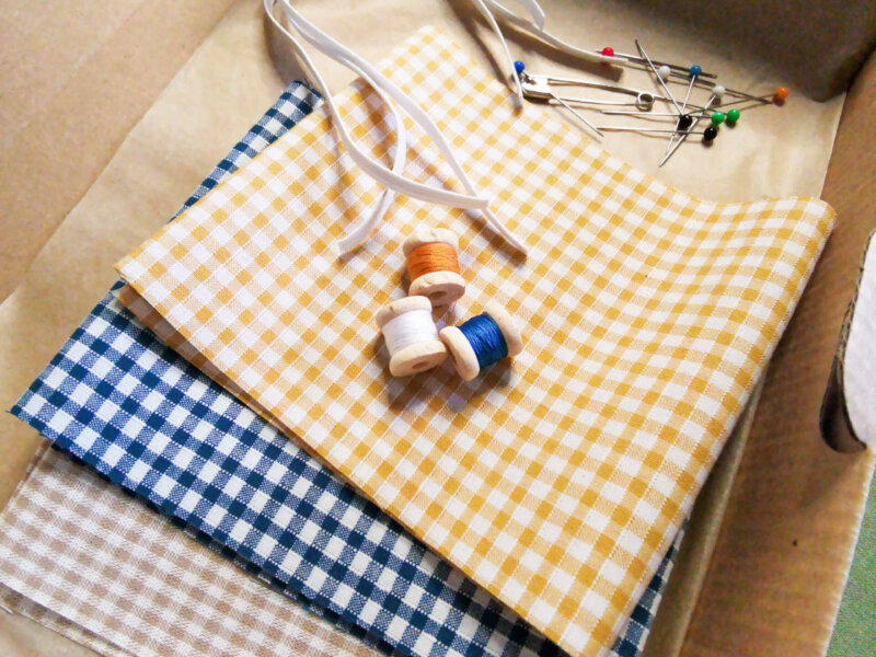 Kit chouchou, kit diy chouchou, kit couture pour les débutants, kit chouchou faire soi-même, kit scrunchie, saruimagine