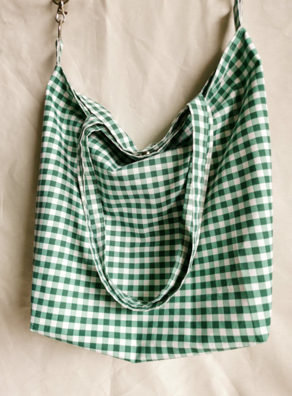 Sac cabas vichy, sac cabas gingham, sac cabas ajustable, sac de courses, sac cabas, sac tote, tote, tote bag, cadeau fait main, sac fourre-tout, sac tendances, cadeau, artisanant, saruimagine