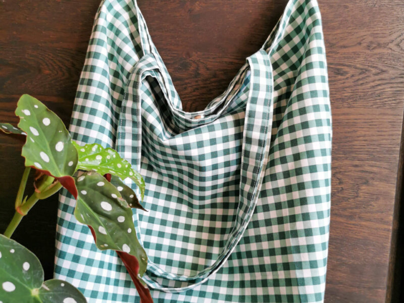 Sac cabas vichy, sac cabas gingham, sac cabas ajustable, sac de courses, sac cabas, sac tote, tote, tote bag, cadeau fait main, sac fourre-tout, sac tendances, cadeau, artisanant, saruimagine
