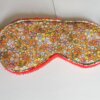 Masque sommeil en coton, masque pour les yeux, masque pour les voyages, accessoire voyage, accessoire sommeil, accessoire fait main, saruimagine , cadeaux artisanal, fabrication française