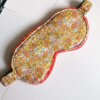 Masque sommeil en coton, masque pour les yeux, masque pour les voyages, accessoire voyage, accessoire sommeil, accessoire fait main, saruimagine , cadeaux artisanal, fabrication française