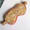 Masque sommeil en coton, masque pour les yeux, masque pour les voyages, accessoire voyage, accessoire sommeil, accessoire fait main, saruimagine , cadeaux artisanal, fabrication française